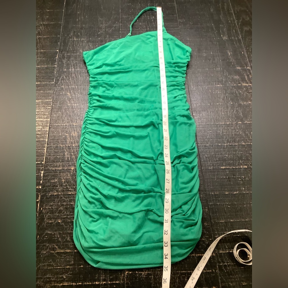 Lucy in the Sky HOCO One Shoulder Green Dress
